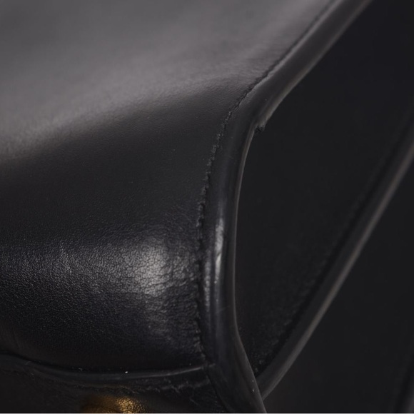 ♥️Saint Laurent Paris Sac De Jour Medium Black Leather Handbag♥️ - Picture 10 of 15